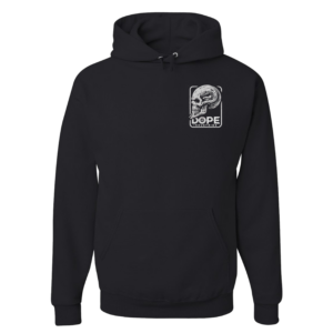 Black Hoodie Front Logo